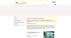 Desktop Screenshot of eisaigrants.com